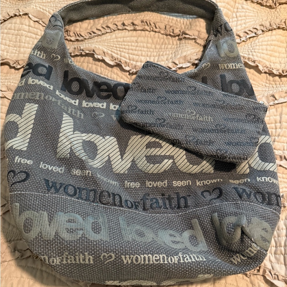 Gray Tote Bag Set
